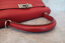 將圖片載入圖庫檢視器 HERMES／エルメス ケリー32 トリヨンクレマンス ルージュガランス □N刻印 ショルダーバッグ 700110063
