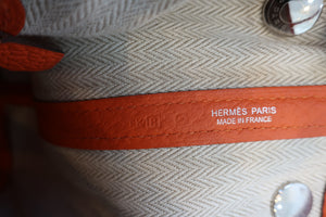 HERMES GARDEN PARTY TPM Country leather Feu □R刻印 Tote bag 600090034