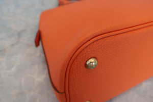 HERMES／BOLIDE 31 Togo leather Orange □E刻印 Shoulder bag 600100042