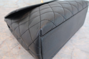 CHANEL/シャネル マトラッセハンドバッグ キャビアスキン ブラック/ゴールド金具 ハンドバッグ 700080218