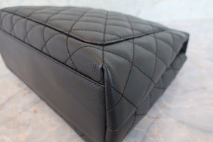 CHANEL/シャネル マトラッセハンドバッグ キャビアスキン ブラック/ゴールド金具 ハンドバッグ 700080218