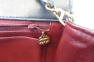 CHANEL/シャネル ダイアナマトラッセチェーンショルダーバッグ ラムスキン ブラック/ゴールド金具 ショルダーバッグ 700070246