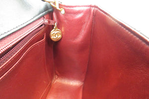 CHANEL/シャネル ダイアナマトラッセチェーンショルダーバッグ ラムスキン ブラック/ゴールド金具 ショルダーバッグ 700070246
