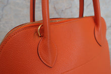 将图片加载到图库查看器，HERMES／BOLIDE 31 Togo leather Orange □E刻印 Shoulder bag 600100042
