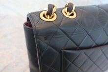 画像をギャラリービューアに読み込む, CHANEL/シャネル 中マトラッセシングルフラップWチェーンショルダーバッグ ラムスキン ブラック/ゴールド金具 ショルダーバッグ 800030046
