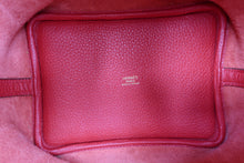 将图片加载到图库查看器，HERMES PICOTIN LOCK PM Clemence leather Rouge casaque C刻印 Hand bag 700010016
