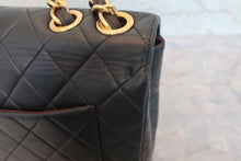 画像をギャラリービューアに読み込む, CHANEL/シャネル 中マトラッセシングルフラップWチェーンショルダーバッグ ラムスキン ブラック/ゴールド金具 ショルダーバッグ 800030046
