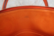 将图片加载到图库查看器，HERMES／BOLIDE 31 Togo leather Orange □E刻印 Shoulder bag 600100042
