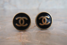 画像をギャラリービューアに読み込む, CHANEL/シャネル ココマークラウンドイヤリング 金メッキ ゴールド イヤリング 700050076
