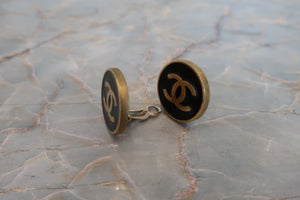 CHANEL/シャネル ココマークラウンドイヤリング 金メッキ ゴールド イヤリング 700050076