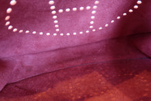 Load image into Gallery viewer, HERMES  EVELYNE 3GM Clemence leather Rouge garance □N Engraving Shoulder bag 700100031
