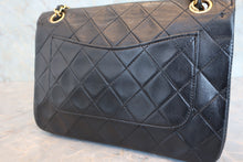 画像をギャラリービューアに読み込む, CHANEL/シャネル マトラッセフルフラップチェーンショルダーバッグ ラムスキン ブラック/ゴールド金具 ショルダーバッグ 800080148
