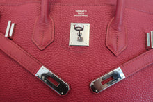 画像をギャラリービューアに読み込む, HERMES／エルメス バーキン35 トゴ ルビー □N刻印 ハンドバッグ 800010213
