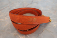 将图片加载到图库查看器，HERMES／BOLIDE 31 Togo leather Orange □E刻印 Shoulder bag 600100042
