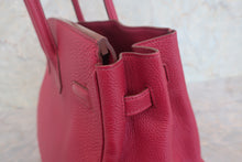 画像をギャラリービューアに読み込む, HERMES／エルメス バーキン35 トゴ ルビー □N刻印 ハンドバッグ 800010213
