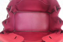 画像をギャラリービューアに読み込む, HERMES／エルメス バーキン35 トゴ ルビー □N刻印 ハンドバッグ 800010213
