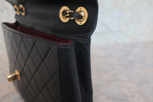 画像をギャラリービューアに読み込む, CHANEL/シャネル 中マトラッセシングルフラップWチェーンショルダーバッグ ラムスキン ブラック/ゴールド金具 ショルダーバッグ 800030046
