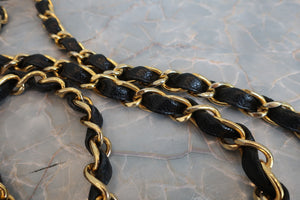 CHANEL/シャネル バイアスステッチチェーンショルダーバッグ キャビアスキン ブラック/ゴールド金具 ショルダーバッグ 700080221