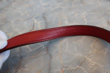 Load image into Gallery viewer, HERMES  EVELYNE TPM Epsom leather Rouge vif □I Engraving Shoulder bag 700100045
