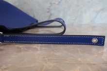 将图片加载到图库查看器，HERMES PICOTIN LOCK CASAQUE PM Clemence leather Blue electric/Blue encre Y刻印 Hand bag 600110135
