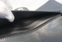 Load image into Gallery viewer, CHANEL Matelasse double flap double chain shoulder bag Caviar skin Black/Silver hadware Shoulder bag 700120163
