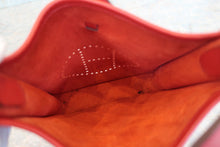 Load image into Gallery viewer, HERMES  EVELYNE TPM Epsom leather Rouge vif □I Engraving Shoulder bag 700100045
