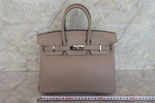 將圖片載入圖庫檢視器 HERMES／エルメス バーキン25 ヴォースイフト グリスアスファルト C刻印 ハンドバッグ 700070281
