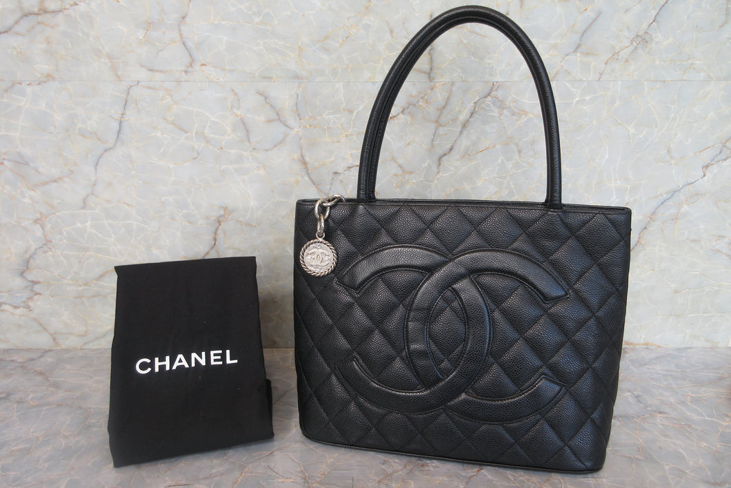 CHANEL/香奈儿 复刻 托特包 荔枝皮 Black/Silver hadware(黑色/银色金属) 托特包 700010149