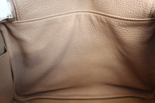 将图片加载到图库查看器，HERMES LINDY 34 Clemence leather Tabac camel □O刻印 Shoulder bag 600090011
