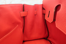 將圖片載入圖庫檢視器 HERMES／エルメス バーキン30 トゴ ルージュピヴォワンヌ □R刻印 ハンドバッグ 700060171
