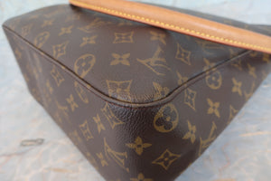 LOUIS VUITTON/ルイヴィトン ルーピングGM PVC/ヌメ革 モノグラム ショルダーバッグ 700050053