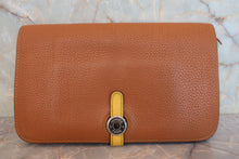 將圖片載入圖庫檢視器 HERMES／エルメス ドゴンGM トゴ ゴールド/ソレイユ □M刻印 財布 800010095
