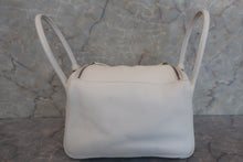 将图片加载到图库查看器，HERMES LINDY 26 Clemence leather White □M刻印 Shoulder bag 600090047
