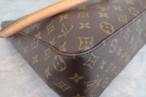 LOUIS VUITTON/ルイヴィトン ルーピングGM PVC/ヌメ革 モノグラム ショルダーバッグ 700050053