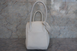 HERMES LINDY 26 Clemence leather White □M刻印 Shoulder bag 600090047