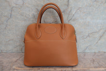 将图片加载到图库查看器，HERMES BOLIDE 35 Graine Couchevel leather Natural 〇U刻印 Shoulder bag 600070172
