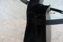 画像をギャラリービューアに読み込む, HERMES／エルメス ケリー28 ボックスカーフ ブラック □G刻印 ショルダーバッグ 800010144
