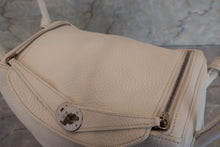 将图片加载到图库查看器，HERMES LINDY 26 Clemence leather White □M刻印 Shoulder bag 600090047
