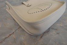 Load image into Gallery viewer, HERMES  EVELYNE TPM Clemence leather Craie T Engraving Shoulder bag 700080031
