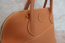 Load image into Gallery viewer, HERMES BOLIDE 35 Graine Couchevel leather Natural 〇U Engraving Shoulder bag 600070172
