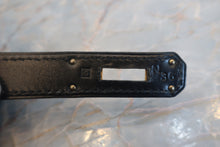 画像をギャラリービューアに読み込む, HERMES／エルメス ケリー28 ボックスカーフ ブラック □G刻印 ショルダーバッグ 800010144
