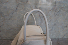 将图片加载到图库查看器，HERMES LINDY 26 Clemence leather White □M刻印 Shoulder bag 600090047
