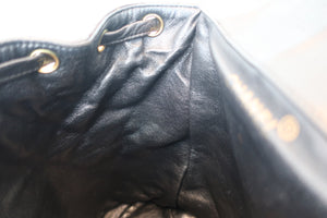 CHANEL/シャネル マトラッセチェーンリュック ラムスキン ブラック/ゴールド金具 リュック 700070219