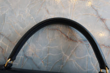 Load image into Gallery viewer, HERMES KELLY 32 Box carf leather Navy 〇R Engraving Hand bag 700100008
