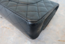 画像をギャラリービューアに読み込む, CHANEL/シャネル マトラッセＷフラップＷチェーンショルダーバッグ キャビアスキン ブラック/シルバー金具 ショルダーバッグ 800010224
