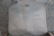 将图片加载到图库查看器，HERMES LINDY 26 Clemence leather White □M刻印 Shoulder bag 600090047
