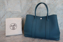 画像をギャラリービューアに読み込む, HERMES／エルメス ガーデンパーティTPM ネゴンダ コバルト □P刻印 トートバッグ 700060133
