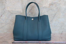 画像をギャラリービューアに読み込む, HERMES／エルメス ガーデンパーティTPM ネゴンダ コバルト □P刻印 トートバッグ 700060133
