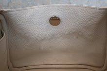 将图片加载到图库查看器，HERMES LINDY 26 Clemence leather White □M刻印 Shoulder bag 600090047
