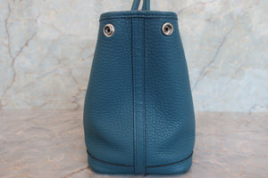 HERMES／エルメス ガーデンパーティTPM ネゴンダ コバルト □P刻印 トートバッグ 700060133